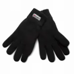 Gebreide handschoenen Thinsulate™, black — productfoto 2
