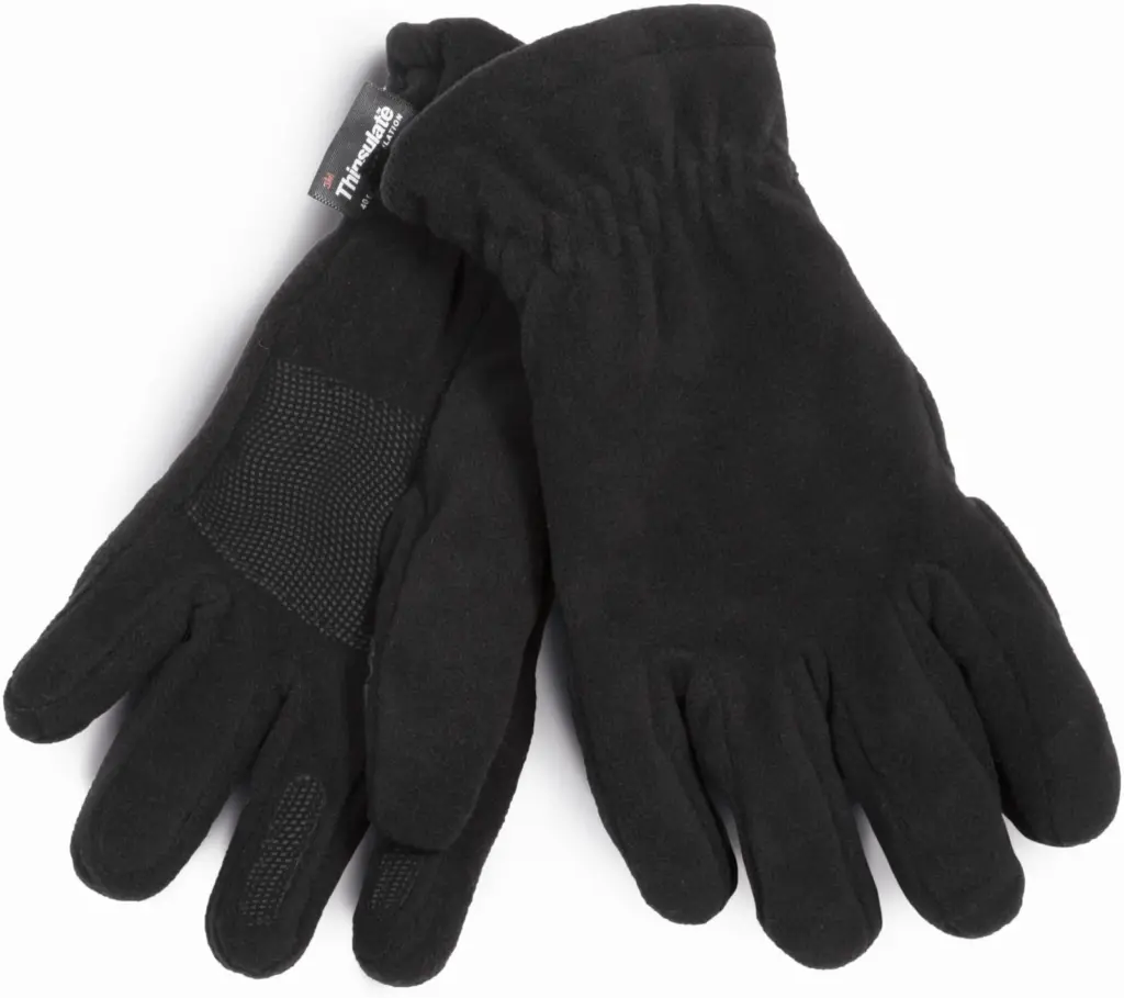 Handschoenen Thinsulate™ van fleece, black — productfoto 2