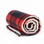 PS_KP431_RED-NAVYCHECKED - Hidalgo Plaid van sherpa, red / navy checked — productfoto 8