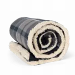 PS_KP431_STORMGREY-NAVYCHECKED - Hidalgo Plaid van sherpa, storm grey / navy checked — productfoto 10