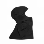 Naadloze bivakmuts voor kinderen, black — productfoto 2