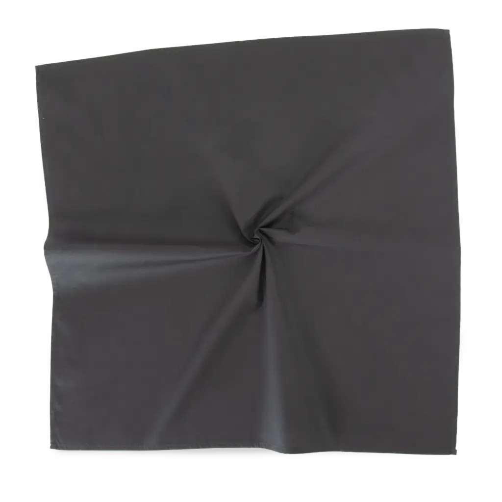 Vierkante bandana, black — productfoto 5