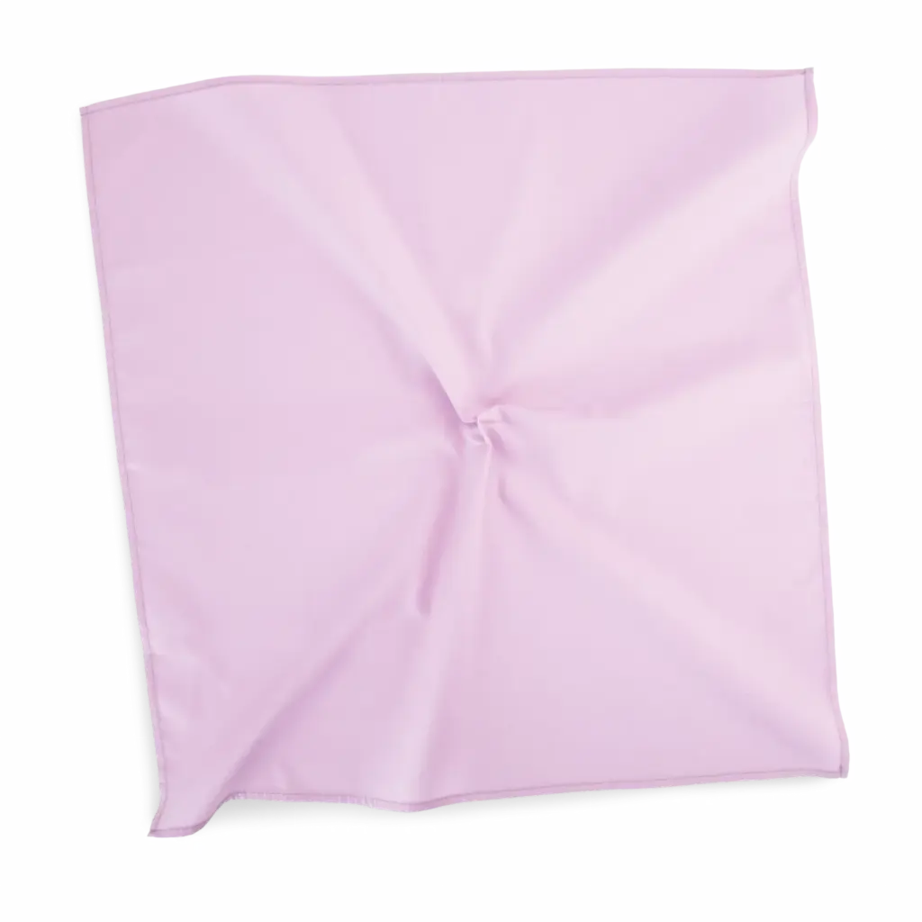 Vierkante bandana, blush orchid — productfoto 6