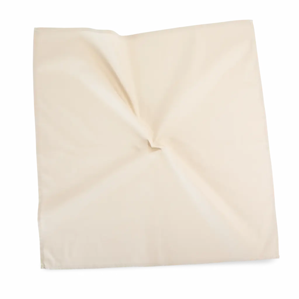 Vierkante bandana, oatmeal — productfoto 11