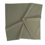 Vierkante bandana, olive khaki — productfoto 12