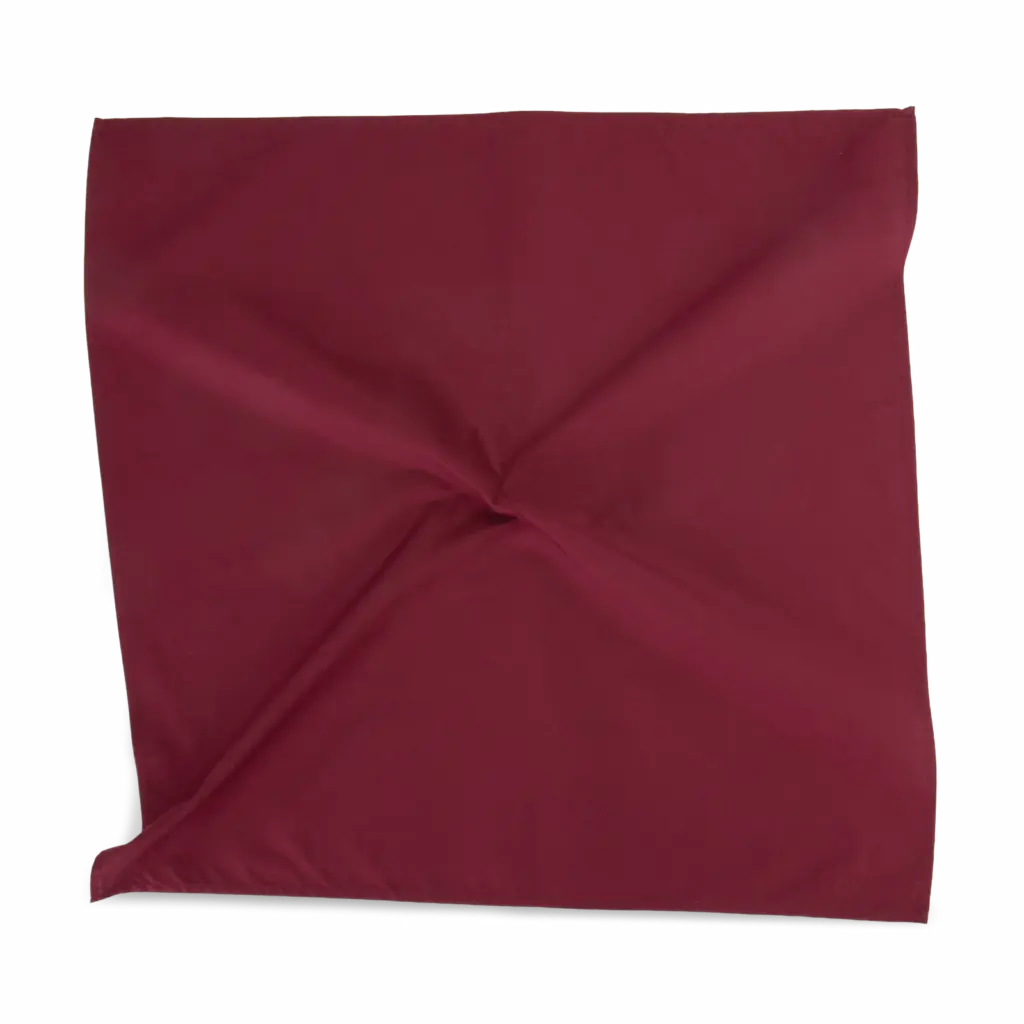 Vierkante bandana, rosewood — productfoto 14