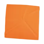 Vierkante bandana, sun orange — productfoto 16