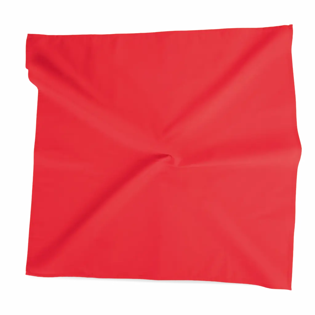 Vierkante bandana, tango red — productfoto 17
