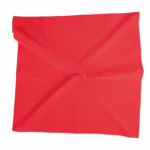 Vierkante bandana, tango red — productfoto 17