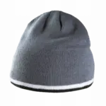 Muts Met Gecontrasteerd Boord, grey / white / black — productfoto 7