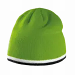 Muts Met Gecontrasteerd Boord, lime / white / black — productfoto 9