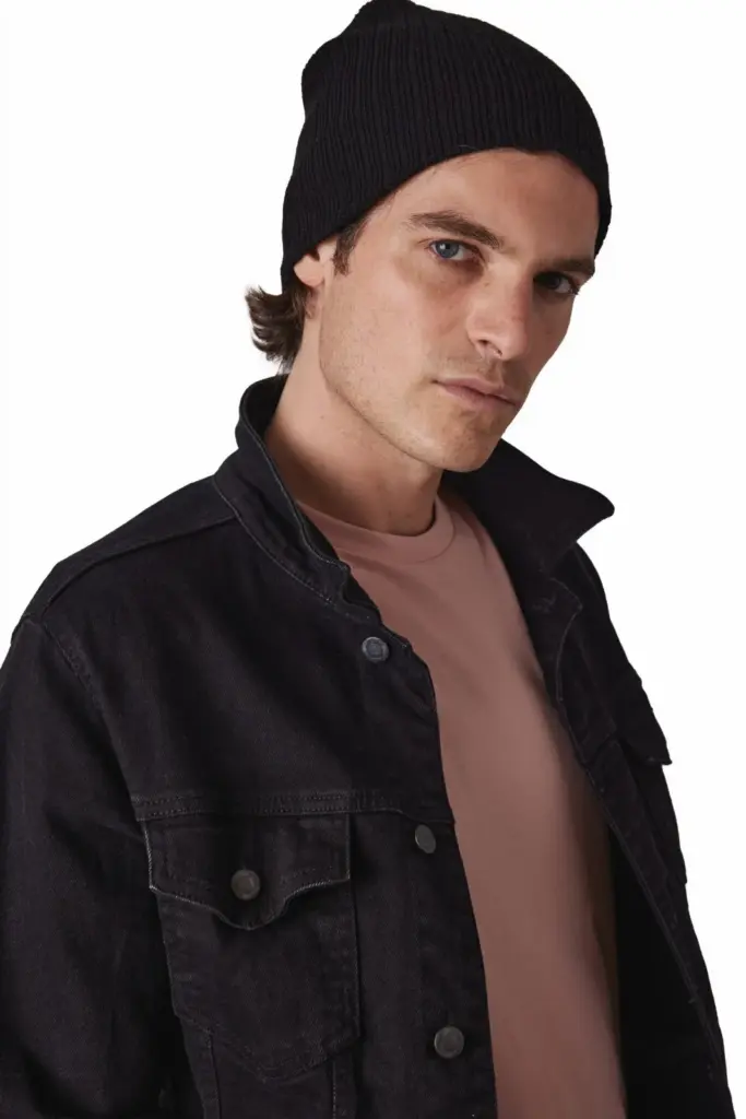 KP517-2_2025 - Hidalgo Geribbelde gebreide muts — productfoto 2