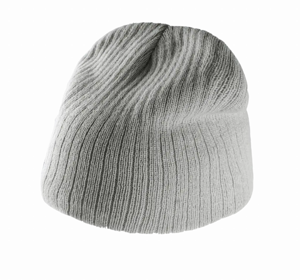 PS_KP517_LIGHTGREY - Hidalgo Geribbelde gebreide muts, light grey — productfoto 6