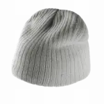 PS_KP517_LIGHTGREY - Hidalgo Geribbelde gebreide muts, light grey — productfoto 6