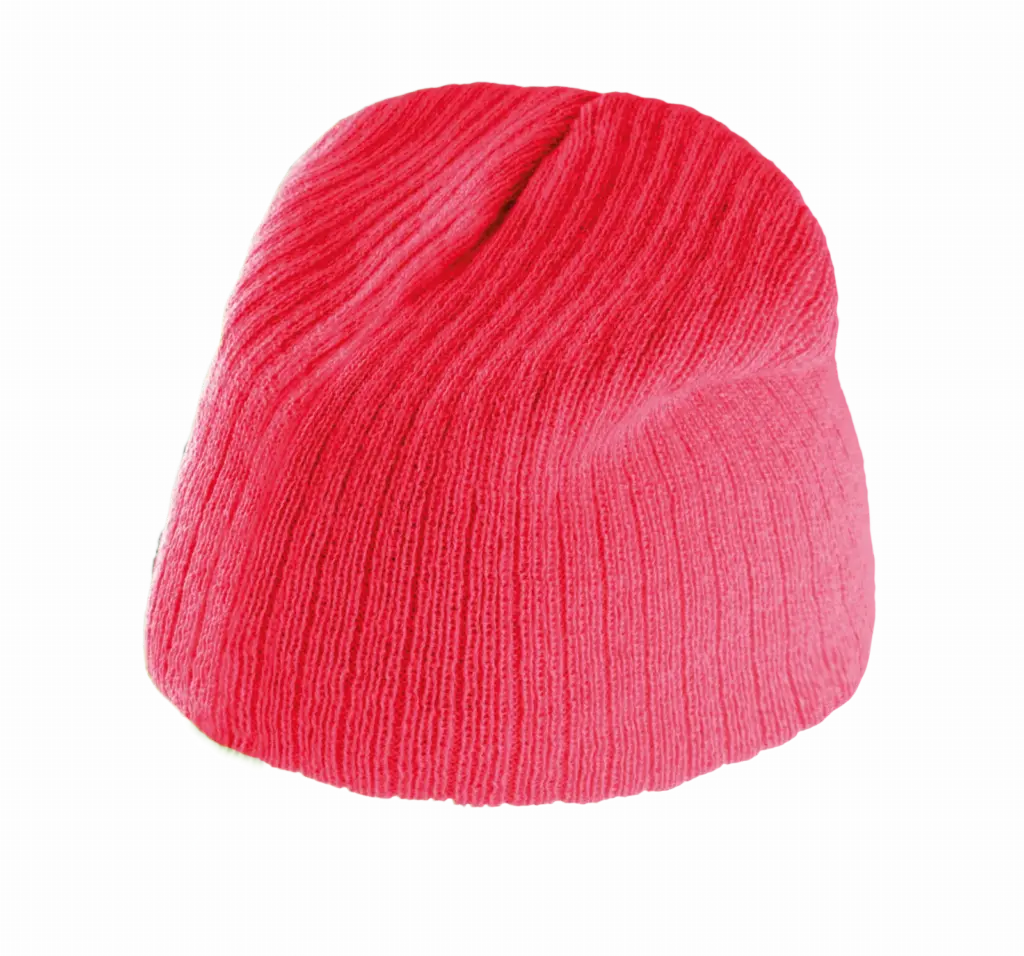 PS_KP517_STRAWBERRYPINK - Hidalgo Geribbelde gebreide muts, strawberry pink — productfoto 8