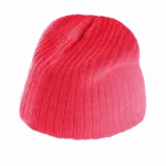 PS_KP517_STRAWBERRYPINK - Hidalgo Geribbelde gebreide muts, strawberry pink — productfoto 8