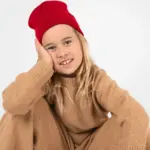 Gebreide Kindermuts — productfoto 3