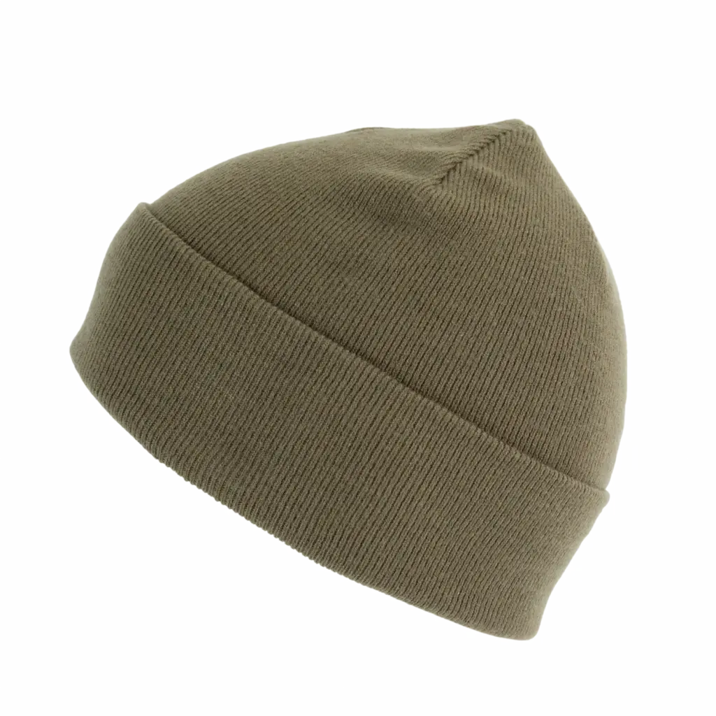 Muts met omslag - K-up Gold Label, light khaki — productfoto 11