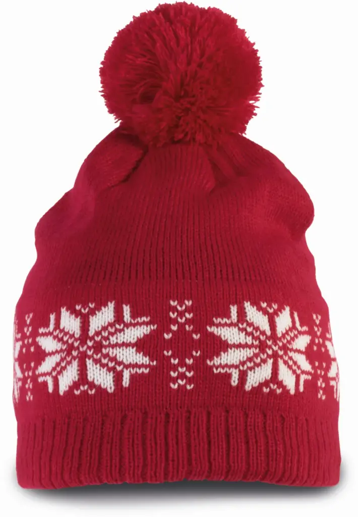 Custom Christmas Hat KP540 Fleece Star Pattern One-size — product photo 6