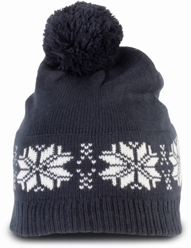 Custom Christmas Hat KP540 Fleece Star Pattern One-size — product photo 7