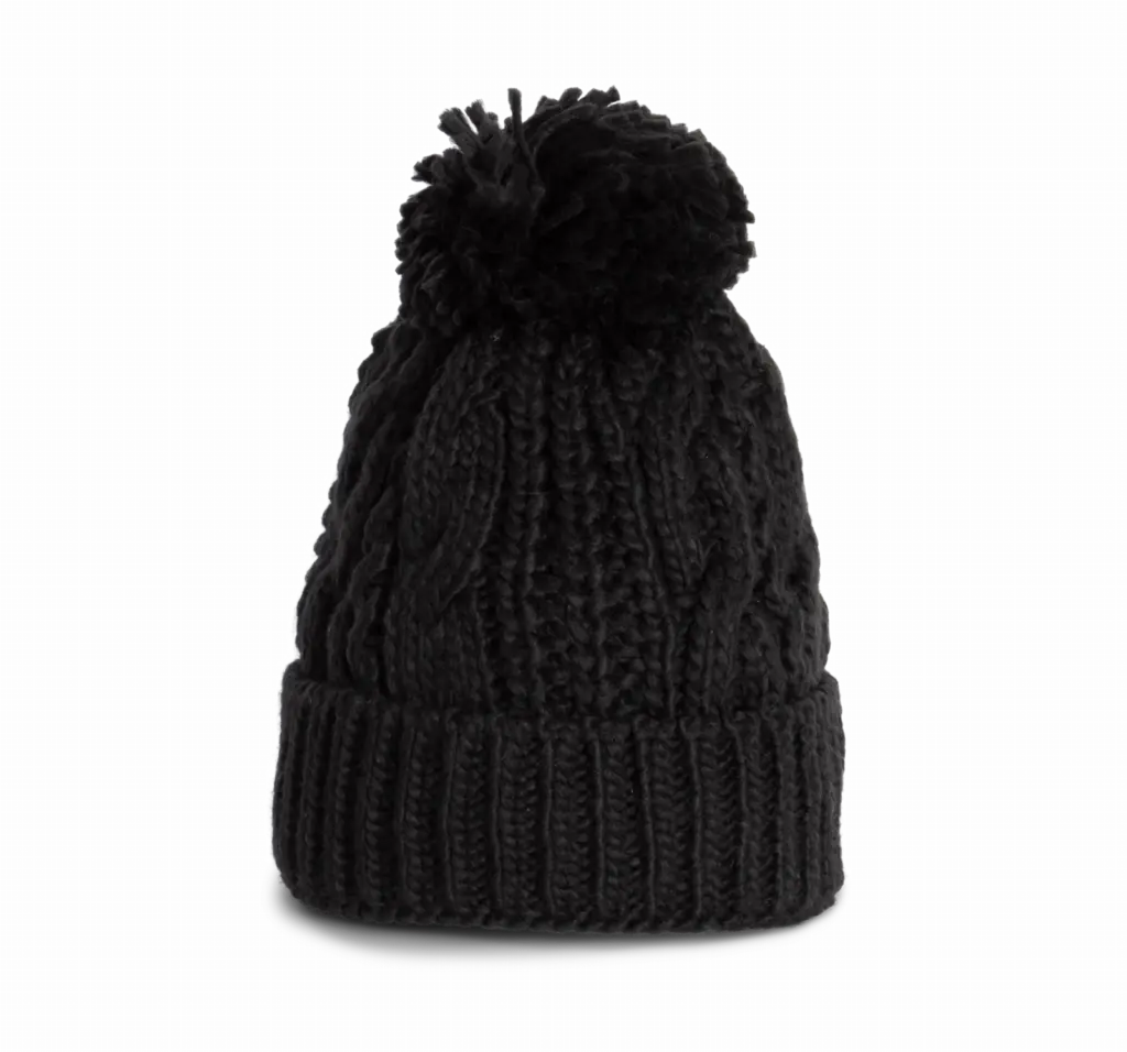 Gebreide muts, black — productfoto 7