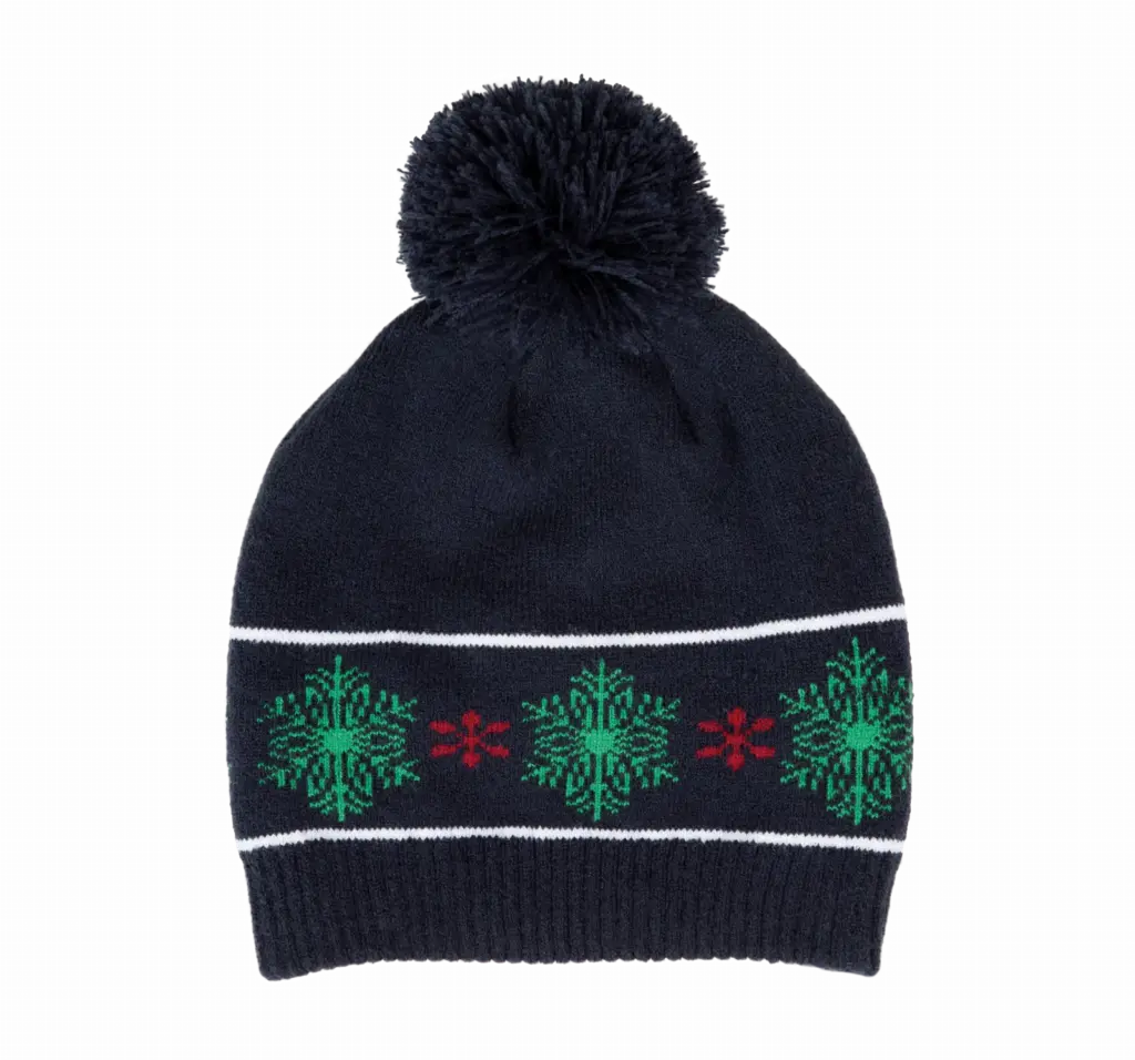 Muts met kerstmotieven, night navy — productfoto 6