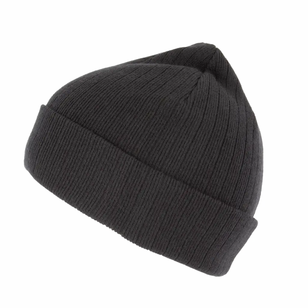 Gebreide muts - K-up Gold Label, black — productfoto 6