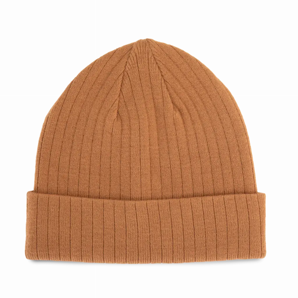 Gebreide muts - K-up Gold Label, copper brown — productfoto 8