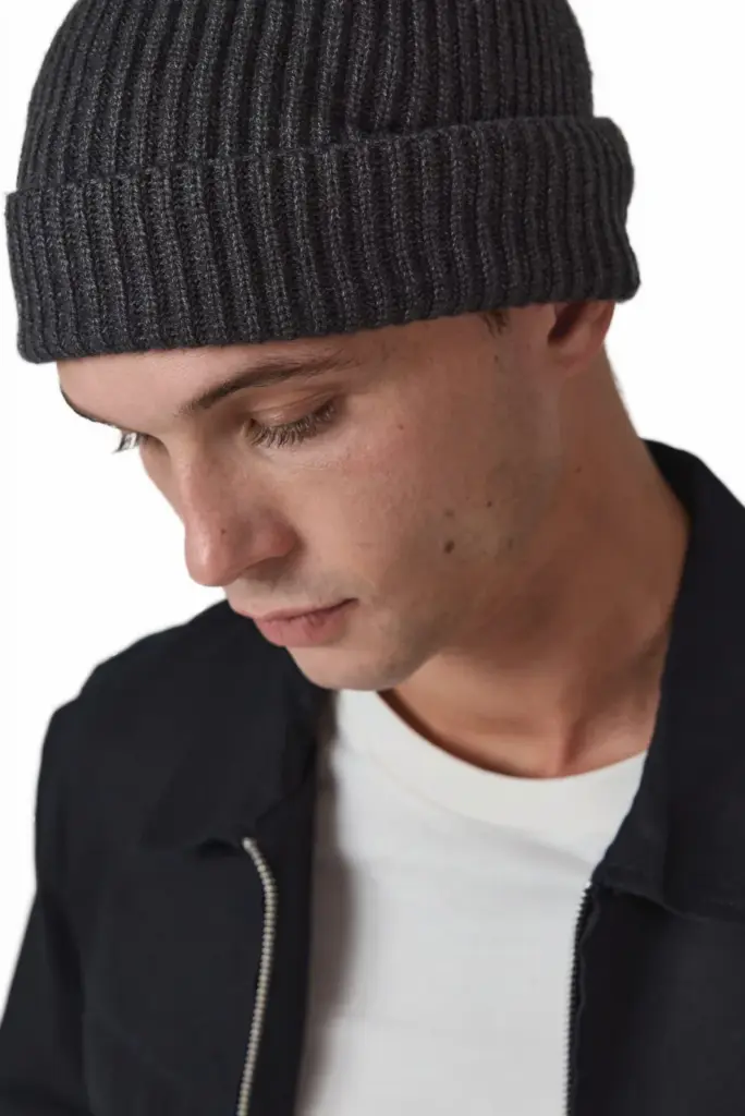Gebreide muts met omslag - K-up Gold Label — productfoto 4