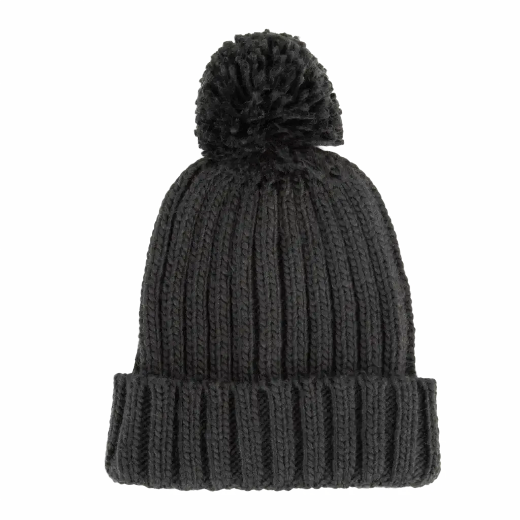 Muts met pompon, black — productfoto 6