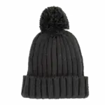 Muts met pompon, black — productfoto 6