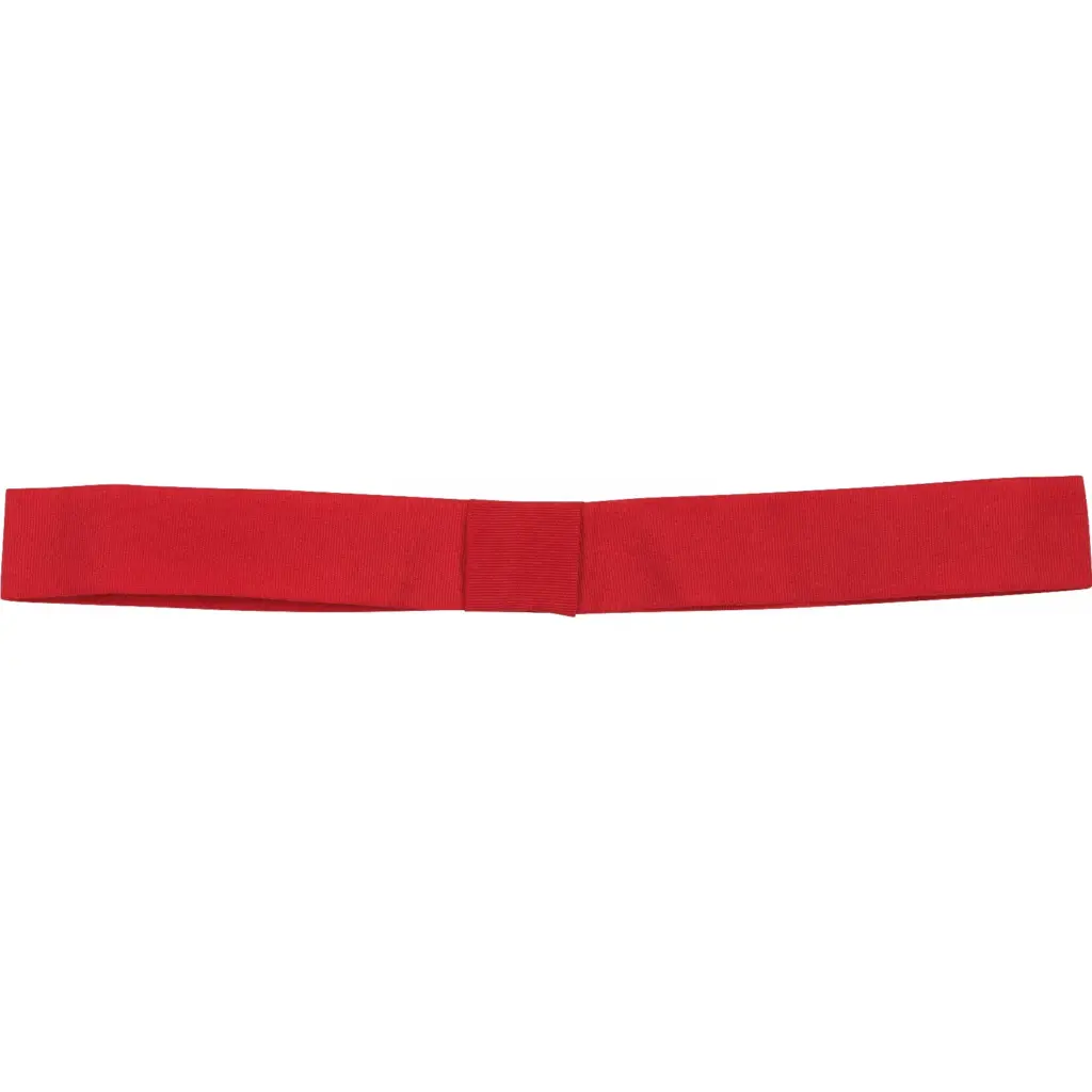 PS_KP609_RED - Hidalgo-werbeartikel Afneembaar lint voor hoed — productfoto 5