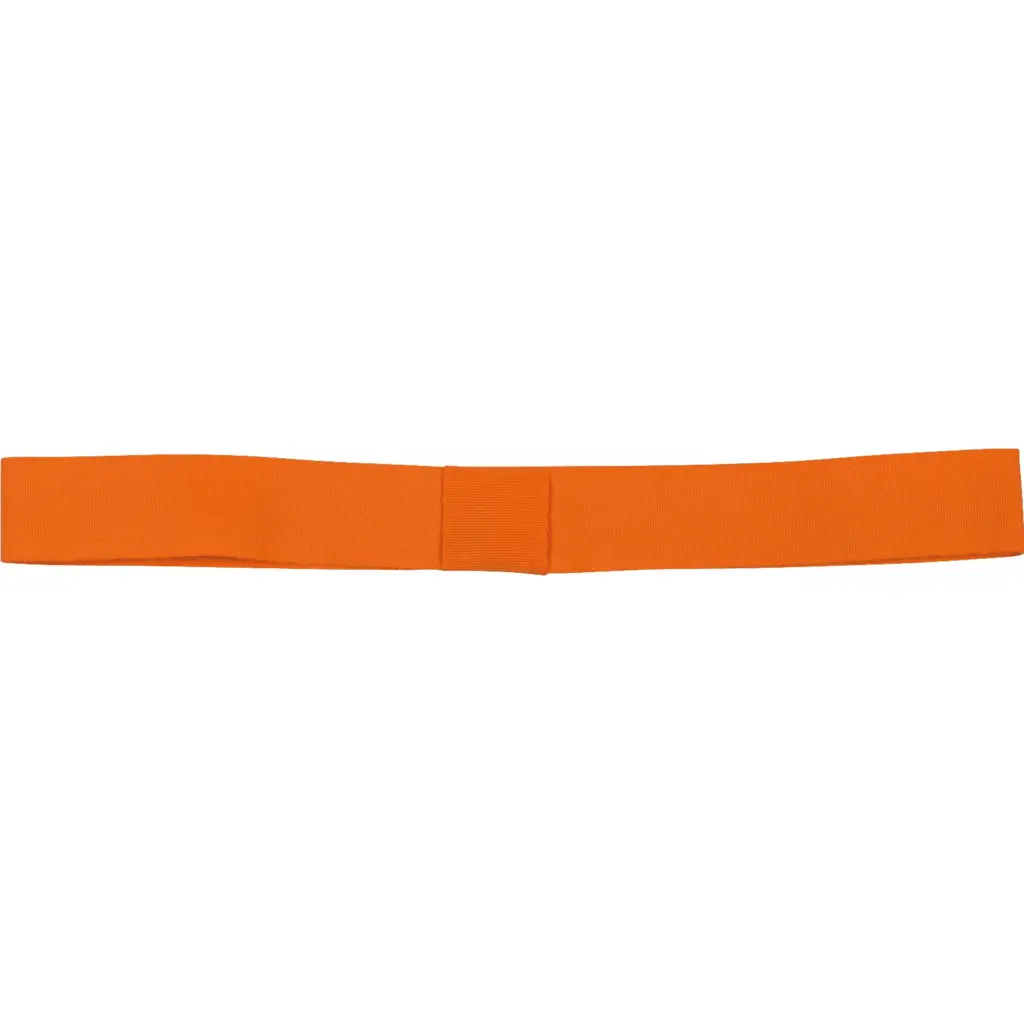 PS_KP609_ORANGE - Hidalgo-werbeartikel Afneembaar lint voor hoed, orange — productfoto 4