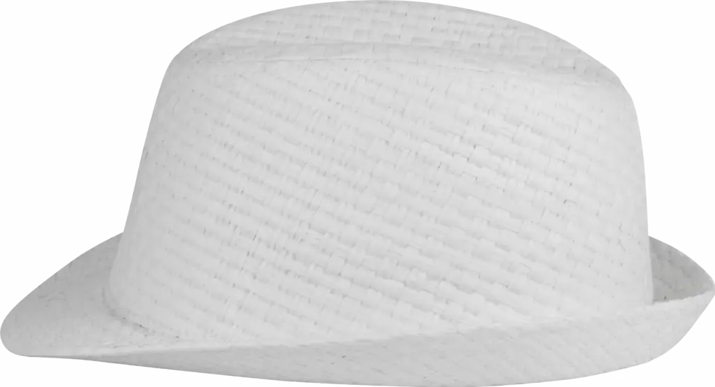 PS_KP612-S_WHITE - Hidalgo-werbeartikel Strohoed in retro Panama-stijl, white — productfoto 6