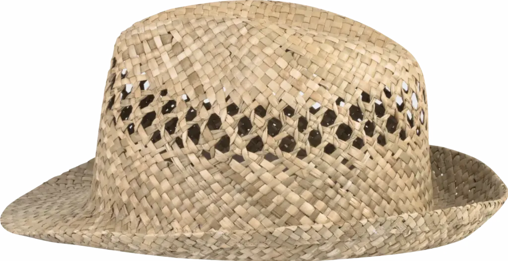 Gevlochten Panama-hoed, natural — productfoto 5