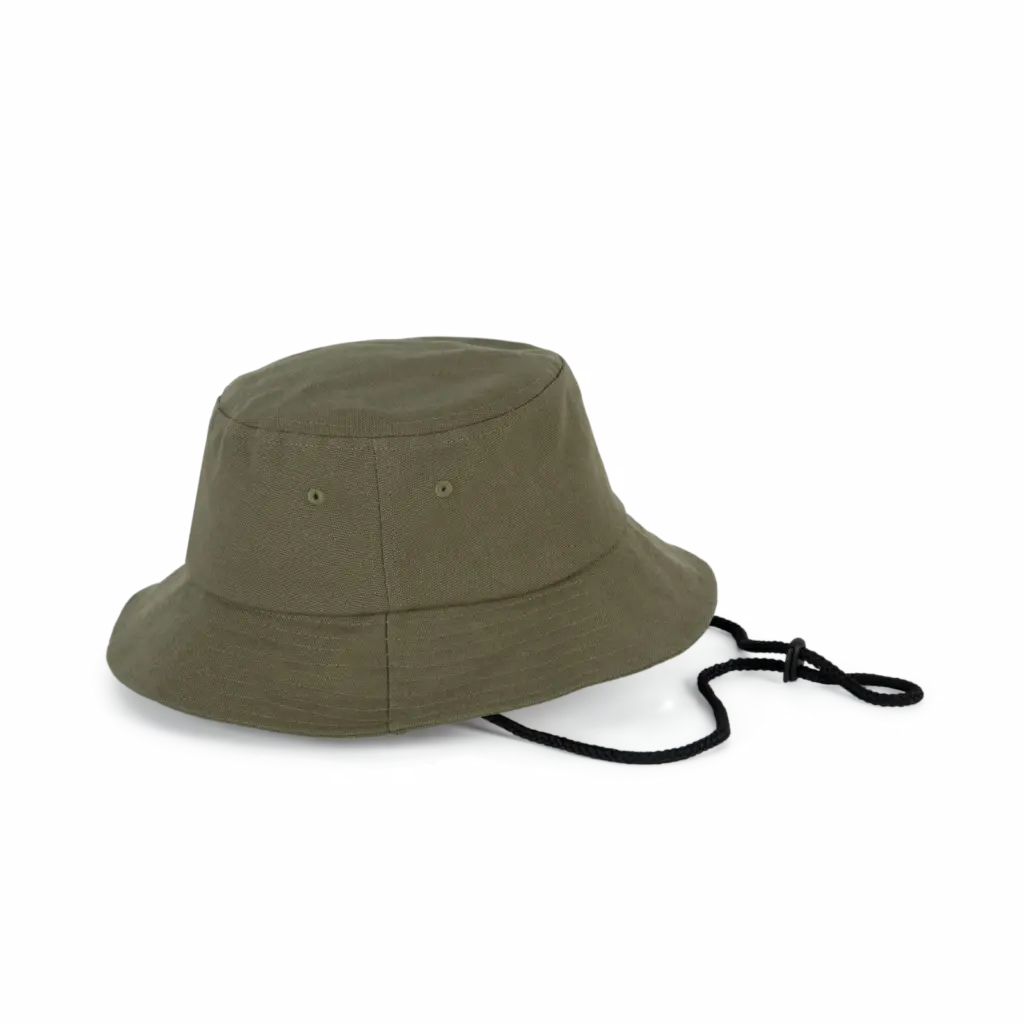 PS_KP616-S_LIGHTKHAKI - Hidalgo-werbeartikel Bob in de stijl van een bucket hat, light khaki — productfoto 5