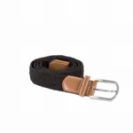 Elastische gevlochten riem, black — productfoto 5