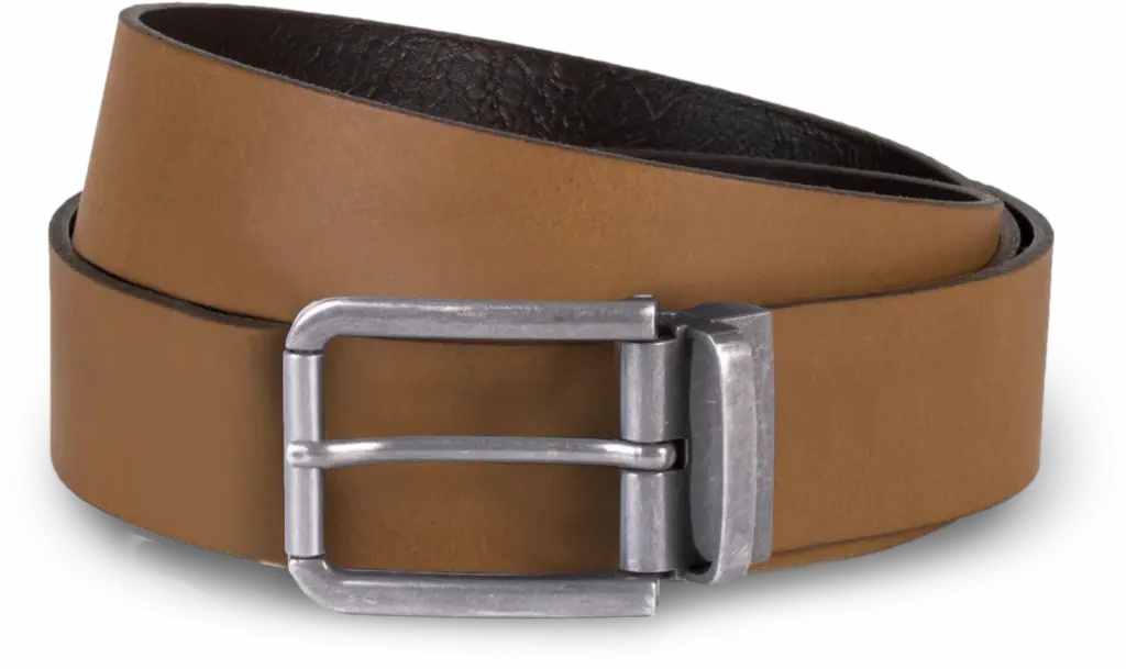 PS_KP812_COGNAC - Hidalgo Riem van leer met onafgewerkte rand - 35 mm, cognac — productfoto 5