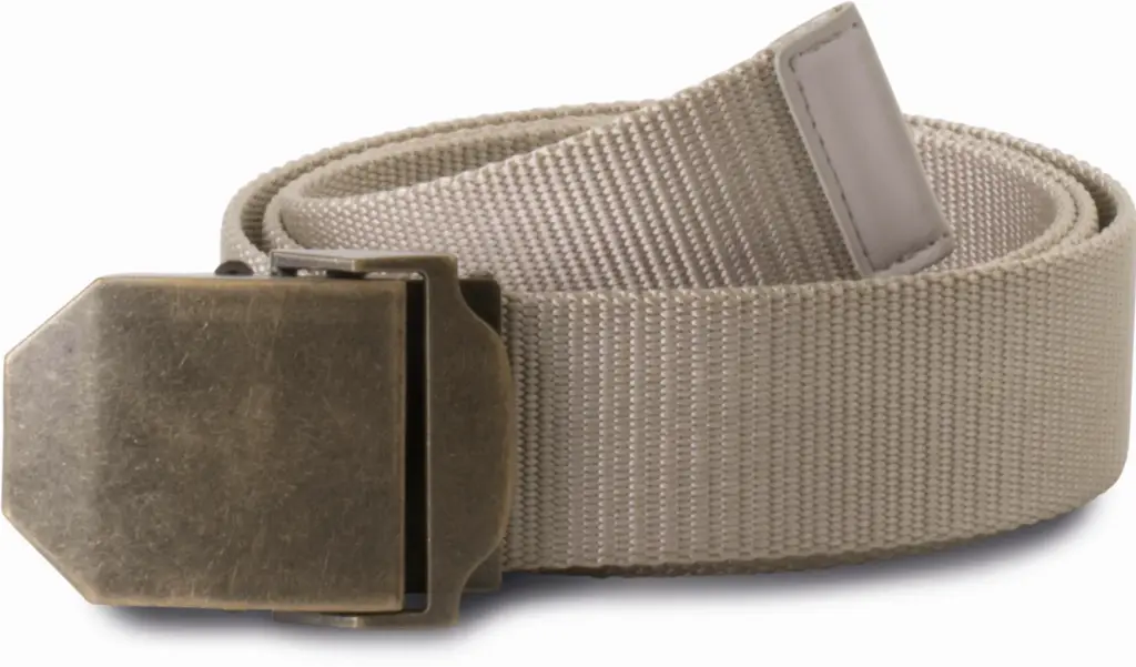 Metalen gespriem, beige / old brass — productfoto 2
