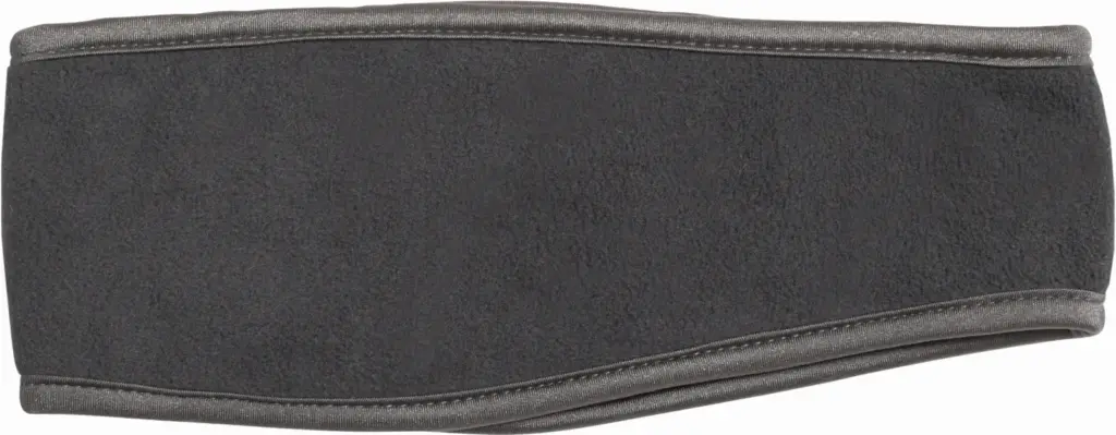 PS_KP880_DARKGREY - Hidalgo-werbeartikel Hoofdband van fleece, dark grey — productfoto 6