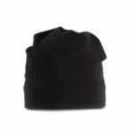 Gerecyclede fleecemuts, black — productfoto 5