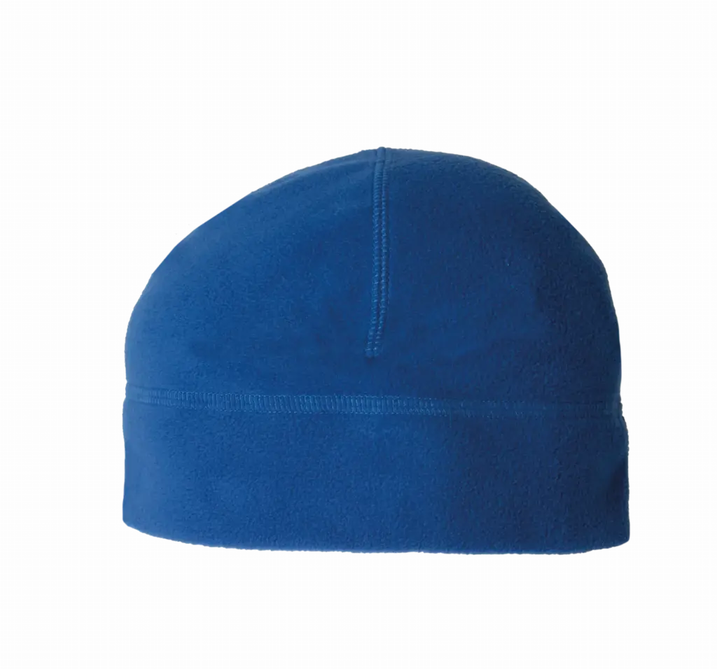 Gerecyclede fleecemuts, royal blue — productfoto 9