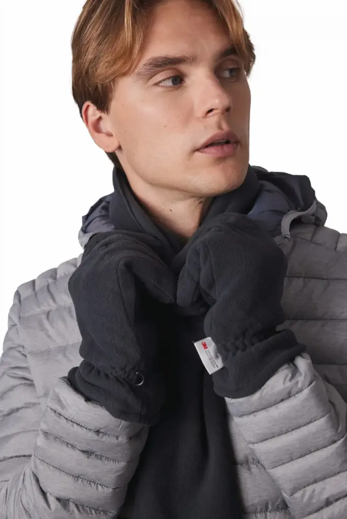 Gerecyclede fleecesjaal — productfoto 3
