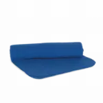 Gerecyclede fleecesjaal, royal blue — productfoto 9