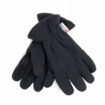 Handschoenen van thinsulate en gerecycled polyester, navy — productfoto 3