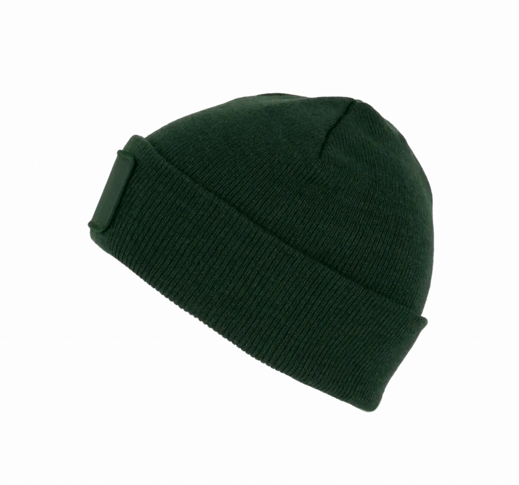 PS_KP890-S_FORESTGREEN - Hidalgo Gerecyclede muts met patch, forest green — productfoto 8