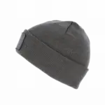 PS_KP890-S_GREYHEATHER - Hidalgo Gerecyclede muts met patch, grey heather — productfoto 9