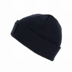 PS_KP890-S_NAVY - Hidalgo Gerecyclede muts met patch, navy — productfoto 10