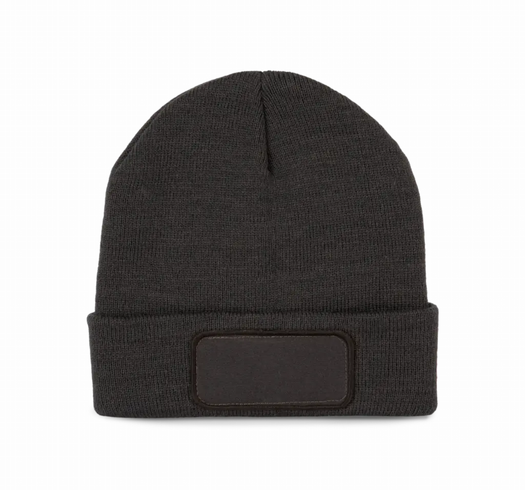 Recycling-Beanie KP891 bedrucken Thinsulate Patch One-size — Produktfoto 7