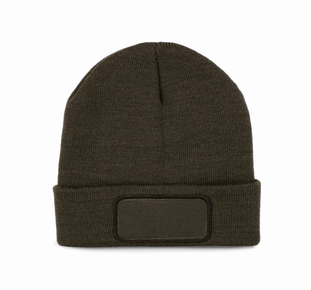 Recycling-Beanie KP891 bedrucken Thinsulate Patch One-size — Produktfoto 8